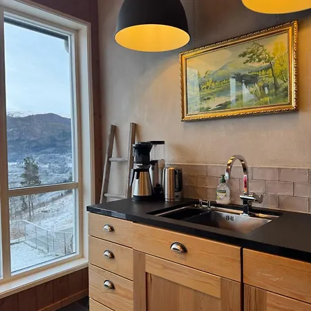 Grand Mountain Retreat - Panoramic Views Voss