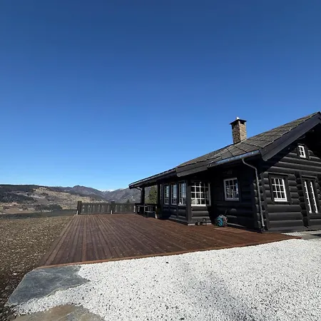 Grand Mountain Retreat - Panoramic Views Voss